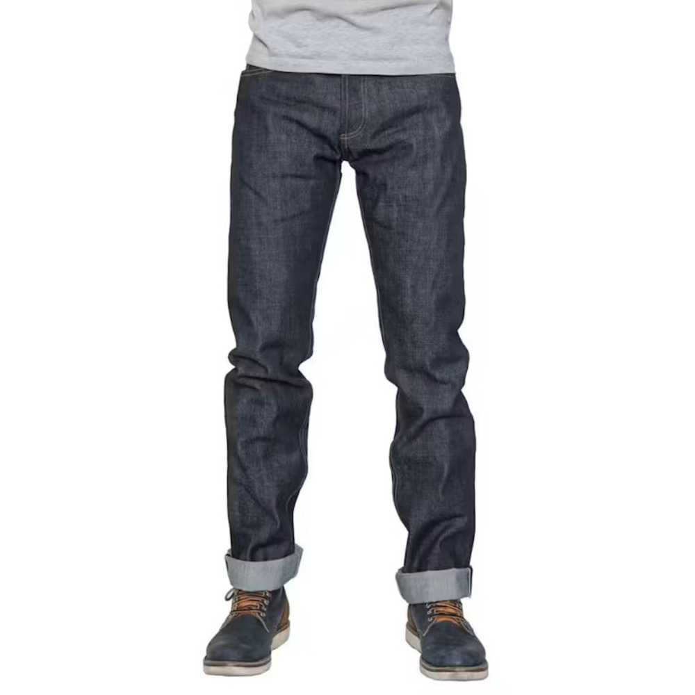 NWT 3sixteen SL-130x Selvedge Denim Straight Jeans USA 17oz Raw Indigo Size 33